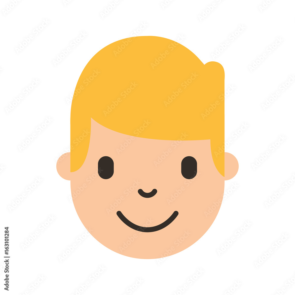 young man head avatar character vector illustration design young man head avatar character vector illustration design