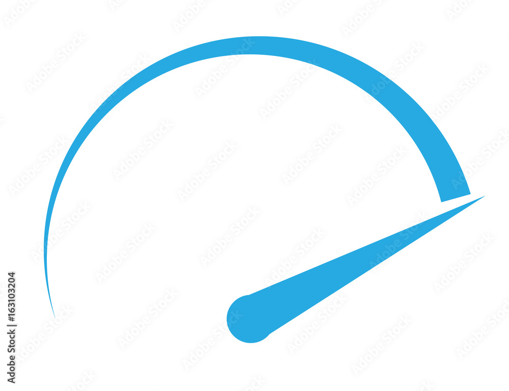 speedometer icon on white background. speedometer sign. speedometer icon on white background. speedometer sign.