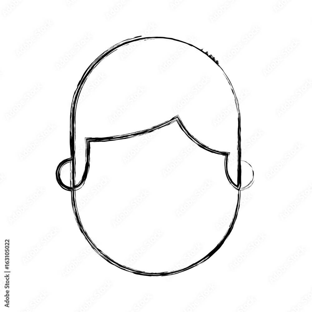 young man head avatar character vector illustration design young man head avatar character vector illustration design