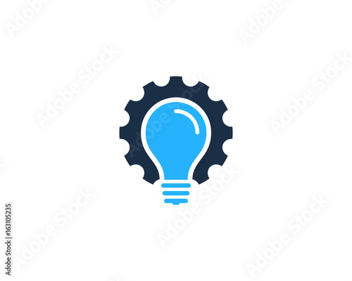 Creative Gear Icon Logo Design Element