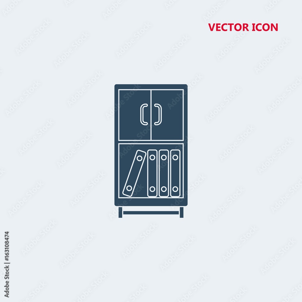 cupboard vector icon