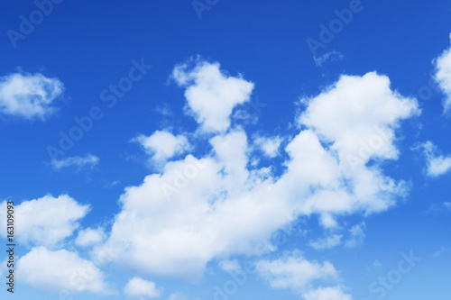 blue sky white cloud