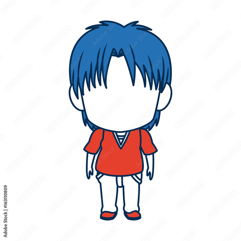 boy anime male manga cartoon comic blue hair boy anime male manga cartoon comic blue hair