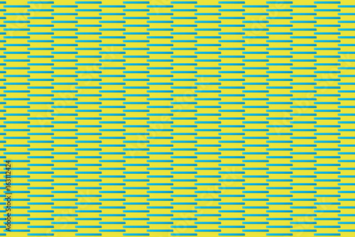 Yellow and blue horizontal bar pattern 