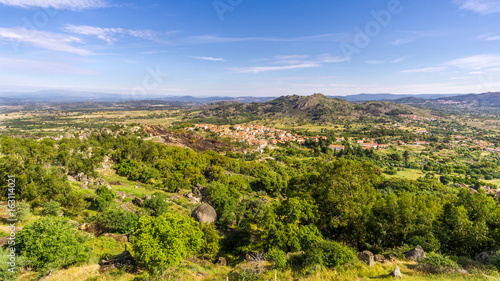 View from Monsanto to countryside with Relva village - Portugal © milosk50