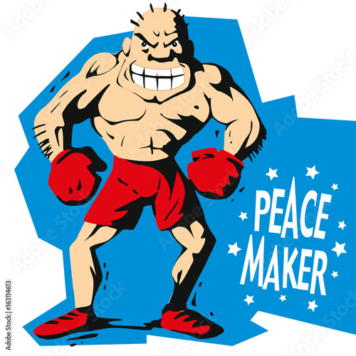 Peace maker boxer