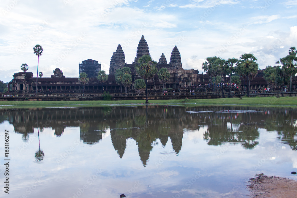 Naklejka premium Angkor Wat Temple, Siem reap, Cambodia