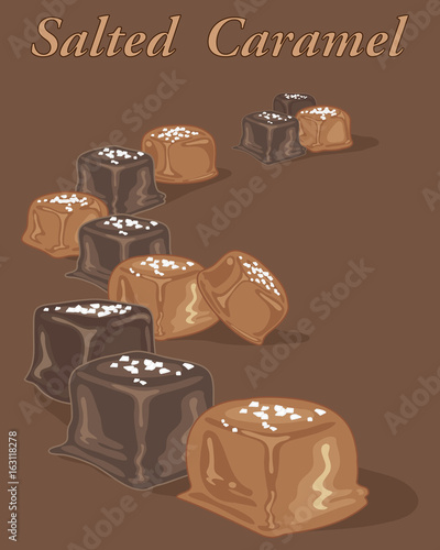 salted caramel candy