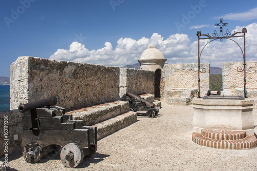 Die Festung "El Morro" in Santiago de Cuba.