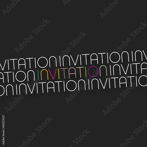 carte invitation