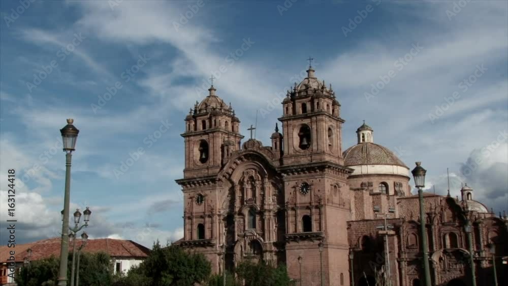 View across Plaza de Armas to the Cathedral in Cusco View across Plaza de Armas to the Cathedral in Cusco