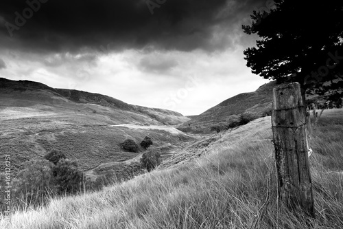 dark clouds photo