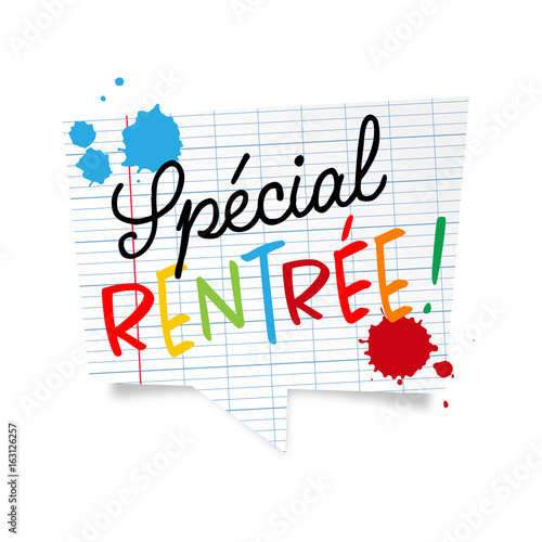 Spécial rentrée !
