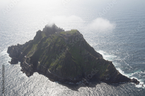 Foto Skellig Michael the new star wars movie the last Jedi was extensively filmed her