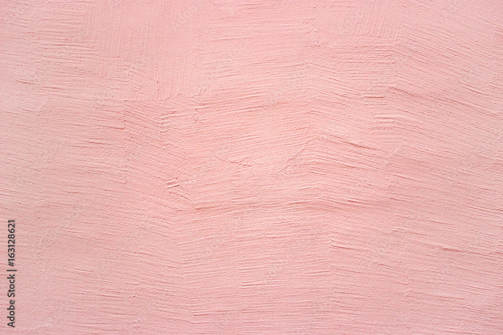 Obraz premium Pink wall, texture plaster, concrete surface as a background