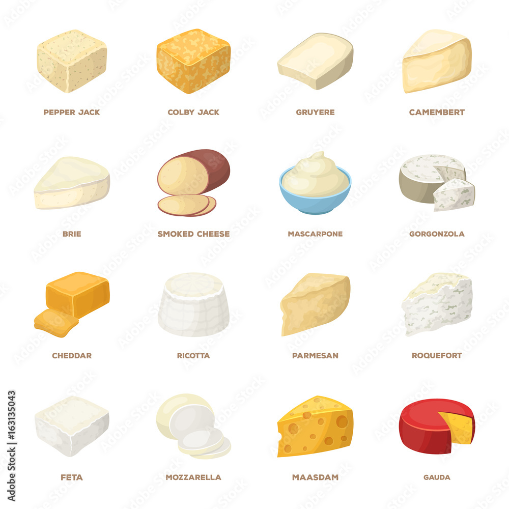 30 Types of Cheese - Popular Varieties of Cheeses