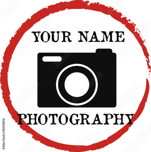 Photographer Logo for design or website.