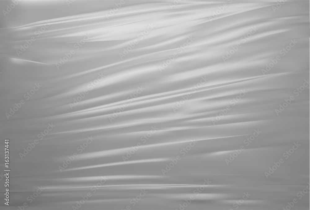 White plastic wrapper White plastic wrapper