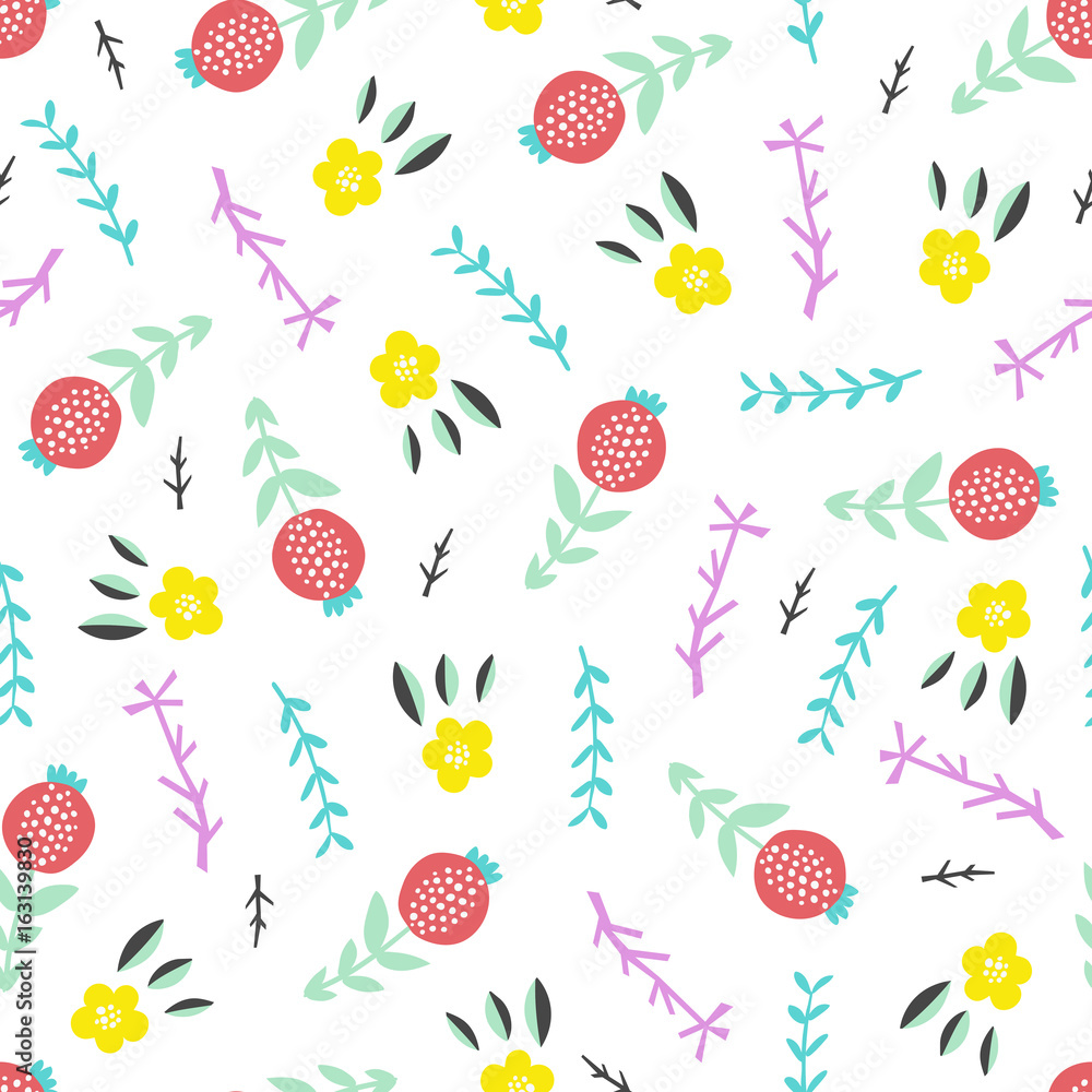 Seamless creative pattern. Seamless creative pattern.