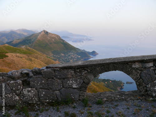 Calabrian coast - Beautiful hilly shore of Calabria  Italy