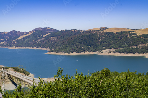Lake Sonoma in northern Sonoma County provides drinking water and a recrational area. photo
