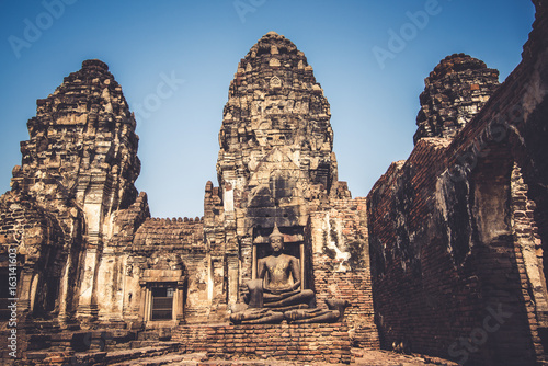 Ancient triple pagoda