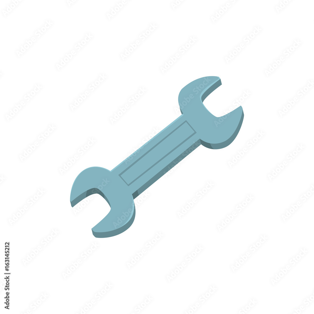 Wrench tool, spanner cartoon vector Illustration Wrench tool, spanner cartoon vector Illustration