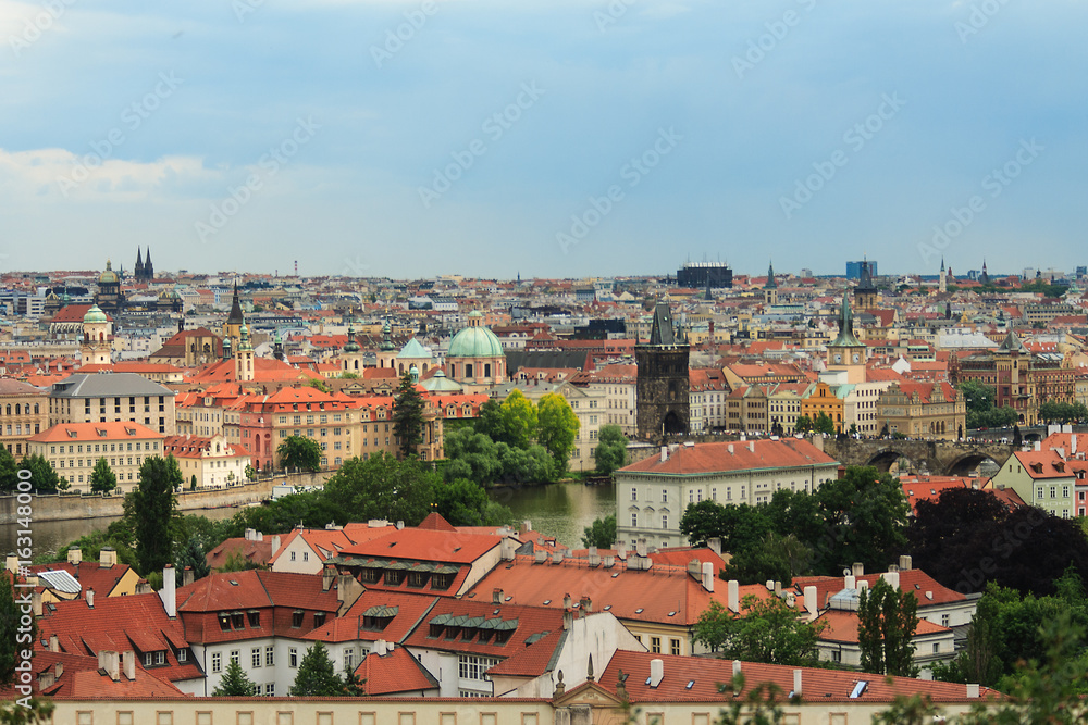 Obraz premium Panorama of Prague