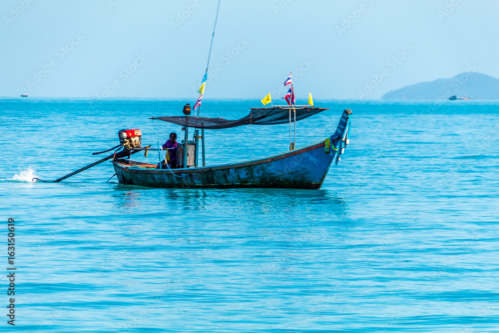 Fototapeta premium Longtailboot