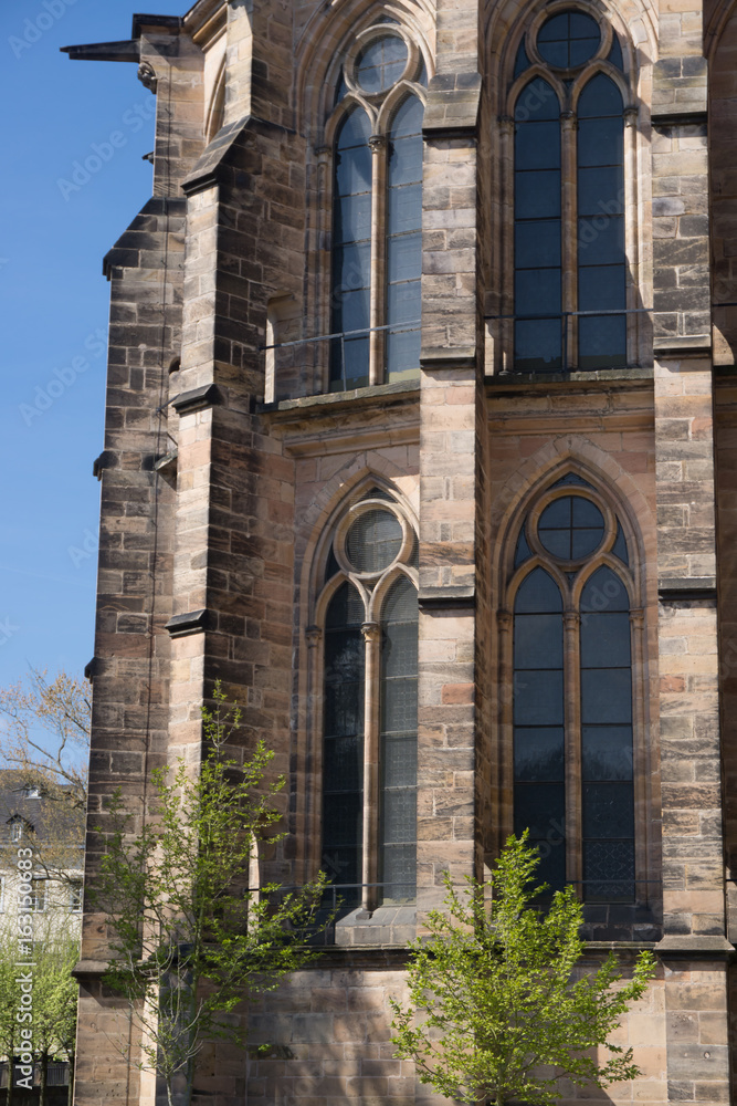 Historische Elisabeth Kirche in Marburg, Deutschland Historische Elisabeth Kirche in Marburg, Deutschland