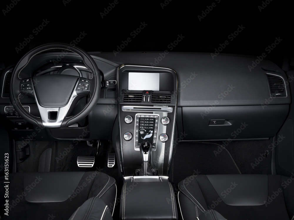 Obraz premium Modern car interior