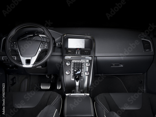 Modern car interior © gargantiopa
