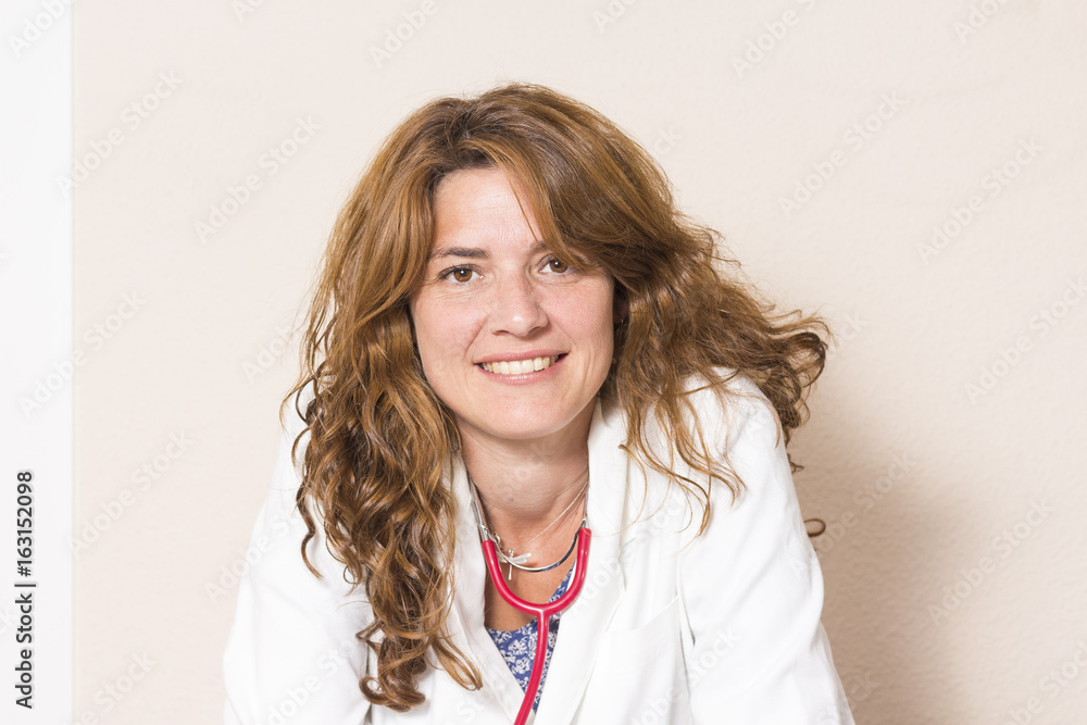 Portrait of young female doctor Portrait of young female doctor