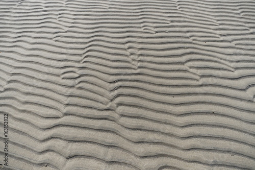 Sandstrand bei Ebbe