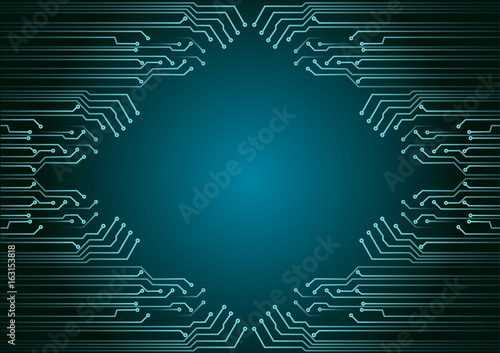 Abstract  background; Technology Cyber security concept