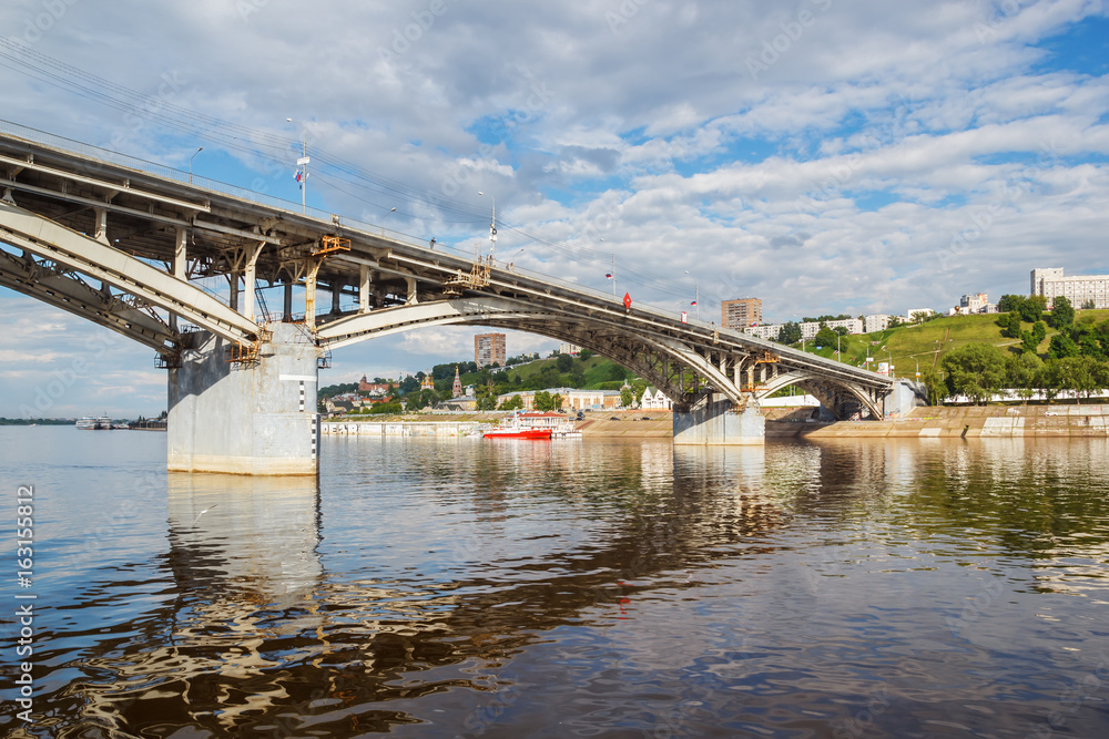 Kanavinsky bridge in the city of Nizhny Novgorod