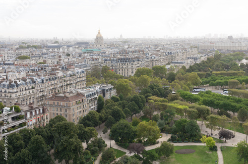 Paris park and buildings © arburkholder