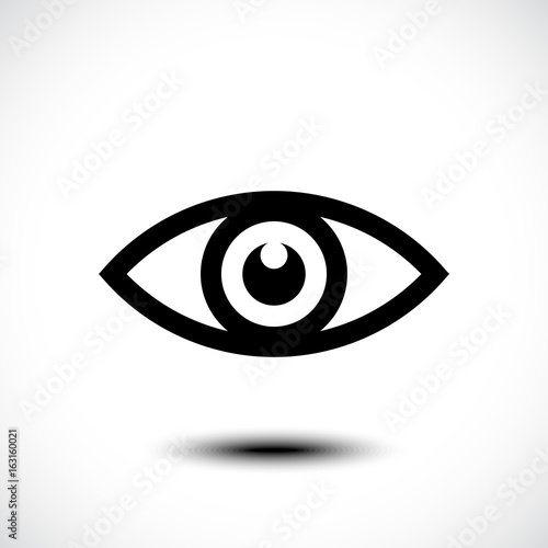 Eye icon. Vector illustration