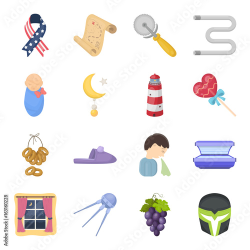 journey, medica, universe and other web icon in cartoon style. berry, mask, superman icons in set collection.