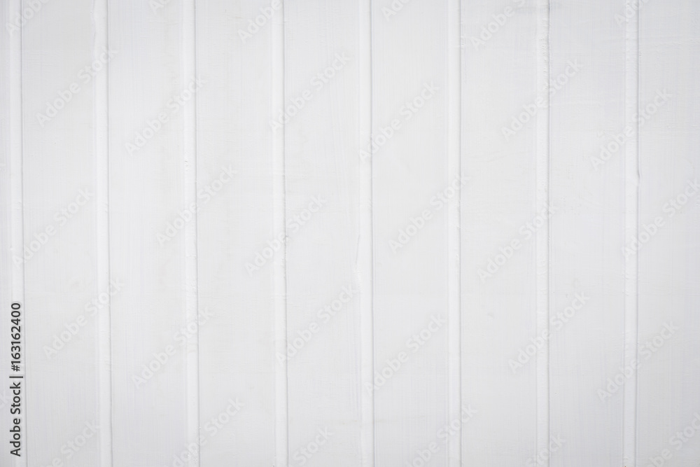 White wooden wall background and texture White wooden wall background and texture