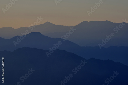 View of Himalayan Mountain Range 