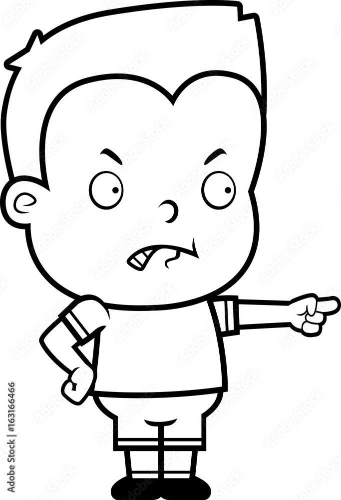 Fototapeta premium Angry Toddler