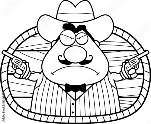 Cartoon Gunfighter