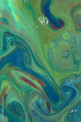 Abstract pattern from space
