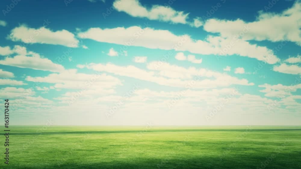4k timelapse huge clouds rolling over grassland. 4k timelapse huge clouds rolling over grassland.