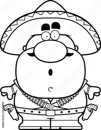 Surprised Cartoon Bandito