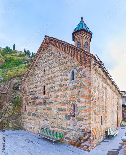 Qarapi Surb Gevorg church in Tbilisi photo