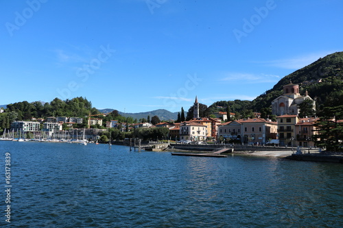 Laveno Mombello at Lake Maggiore in summer, Lombardy Italy   © ClaraNila