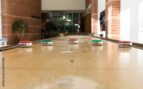 Shuffle board shuffleboard pucks