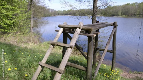 Lakes of Lithuania. Druskininkai. Vilkanastru. Lithuania photo